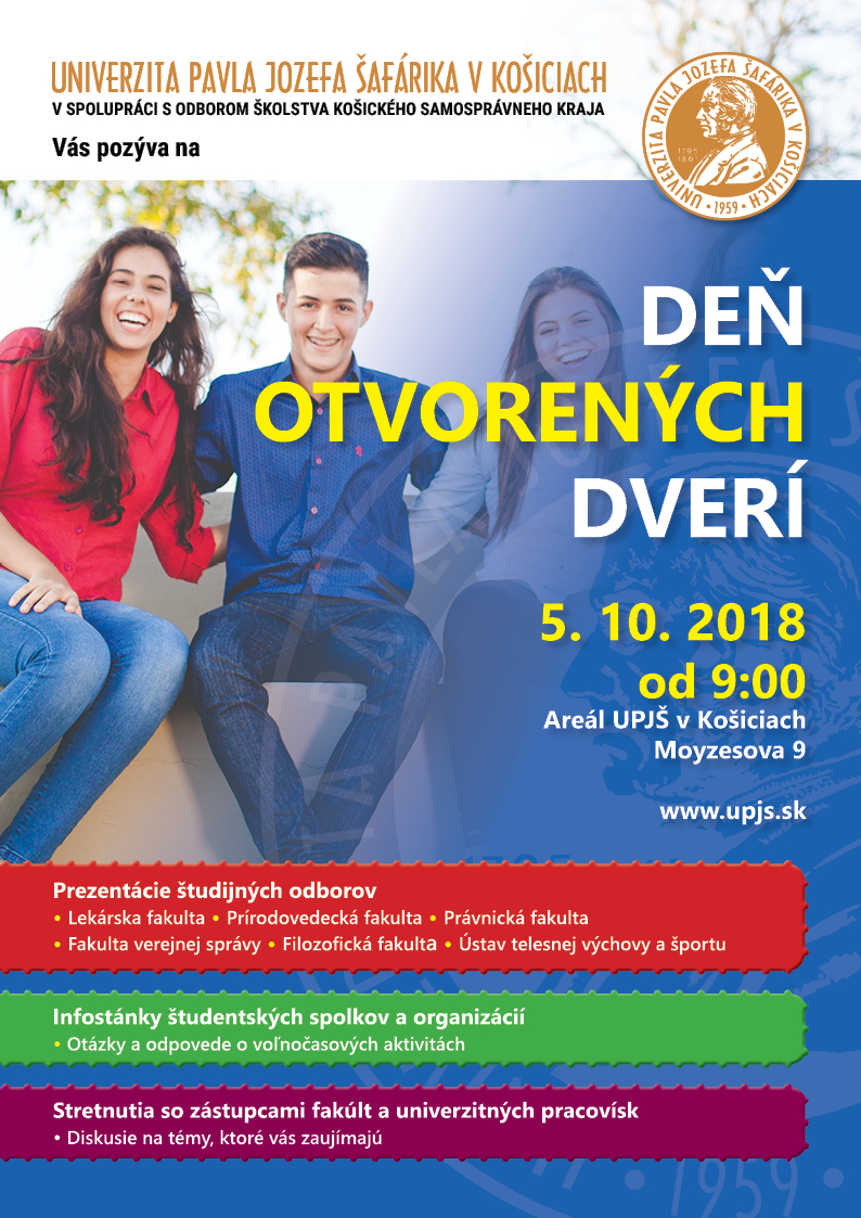 Deň otvorených dverí na UPJŠ