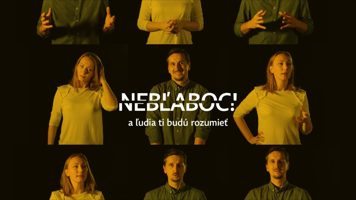 NEBĽABOC! – Ako si zlepšiť nielen komunikačné schopnosti