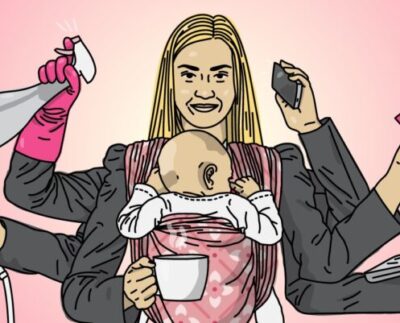 pracujuca mama