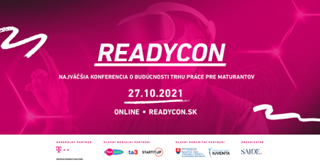 Konferencia READYCON pomáha mladým zorientovať sa na trhu práce