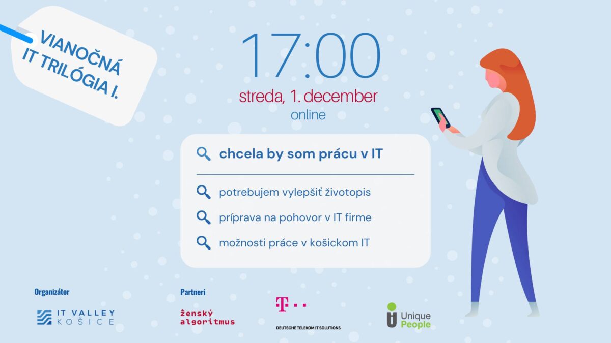 Začína sa Vianočná IT Trilógia – objavte možnosti práce v IT sektore