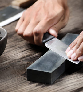 brúsenie nožov