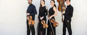 Sláčikové kvarteto Kukal Quartet. Foro: Petra Hájska