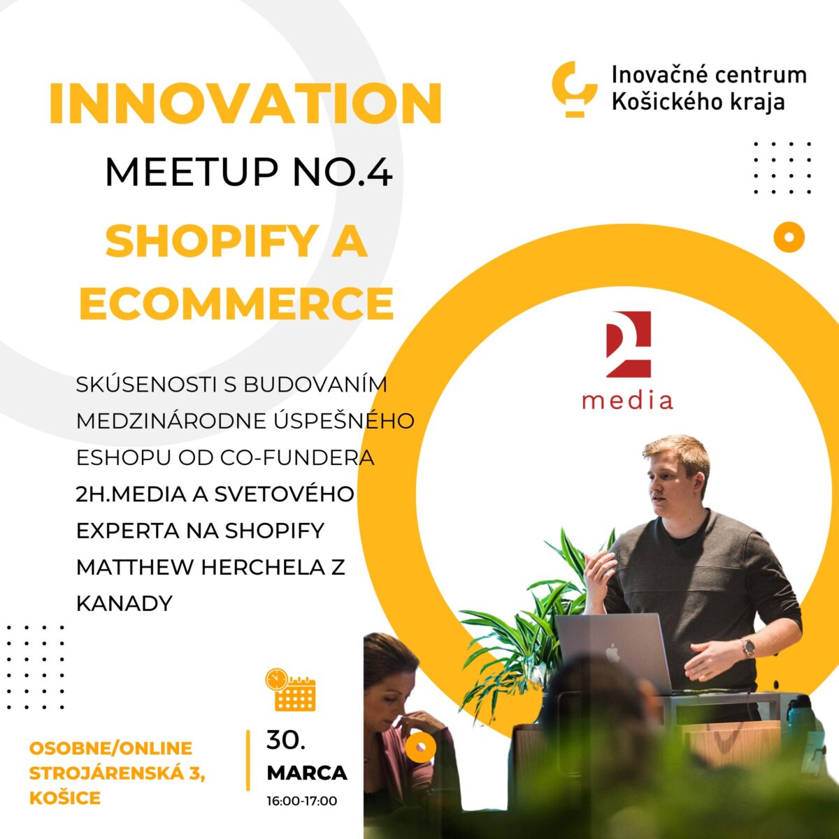 Príďte na Innovation Meetup na tému Shopify a ecommerce