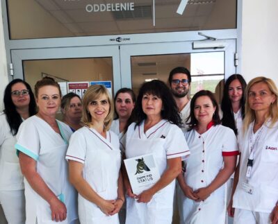 Neurologické oddelenie v Nemocnici AGEL Košice-Šaca.
