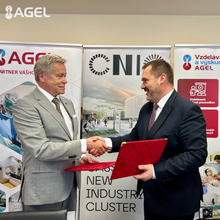 Spoločnosť AGEL SK, Košický klaster nového priemyslu a Vzdelávací, vedecký a výskumný inštitút AGEL podpísali Rámcovú zmluvu o vzájomnej spolupráci