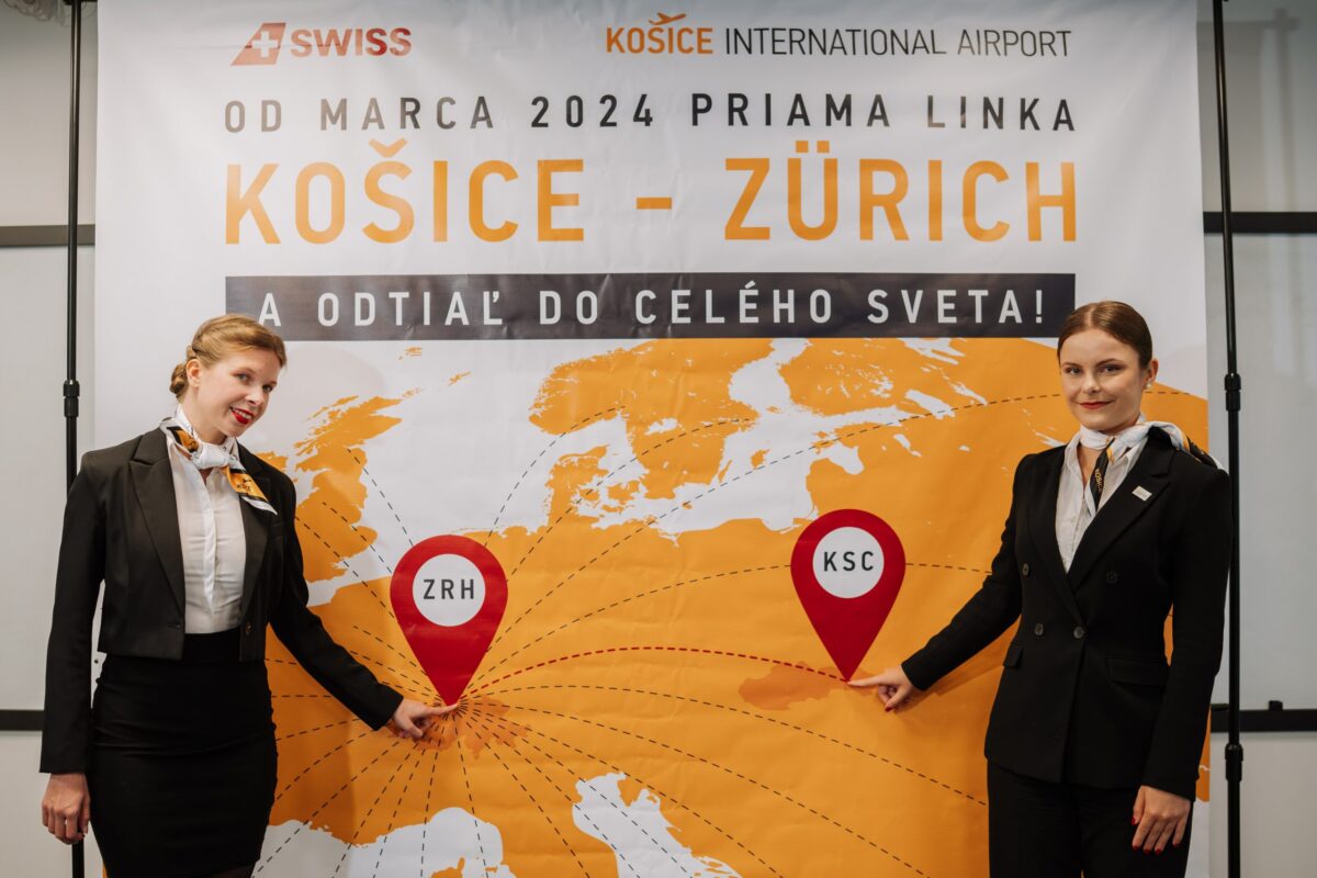 SWISS spojí leteckou linkou Košice s Zürichom