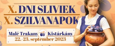 Jubilejný X. ročník Dní sliviek