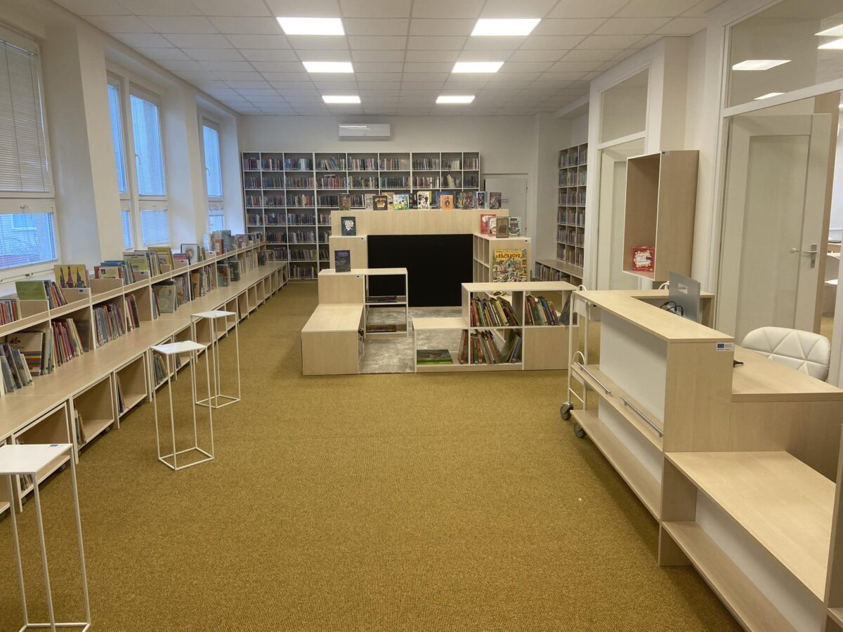 Päť mesiacov trvala rekonštrukcia pobočky knižnice na Humenskej v Košiciach