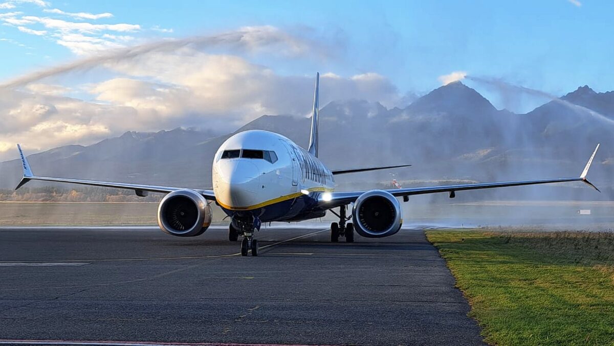Spustili novú leteckú linku Ryanair-u z Popradu do Londýna