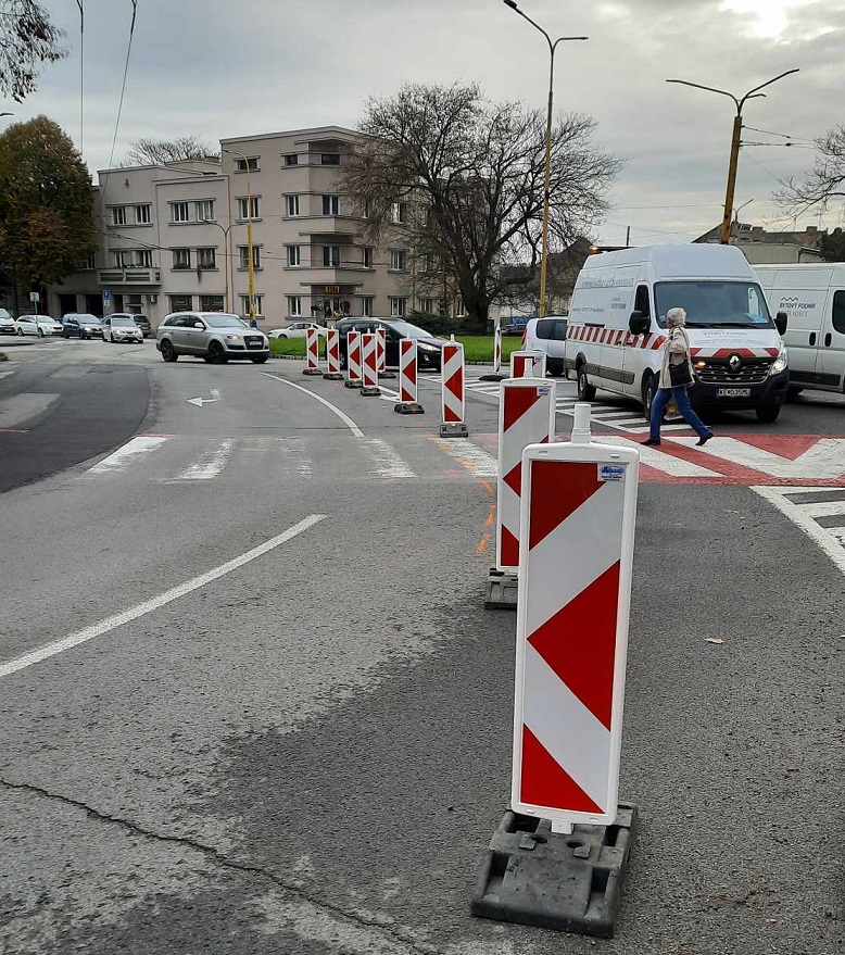 Cez víkend sa začne s premenou križovatky pri Jumbo centre v Košiciach