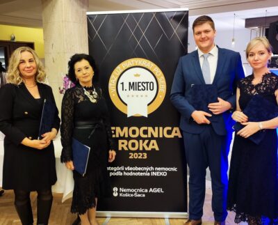 Ocenené osobnosti Nemocnica Košice - Šaca