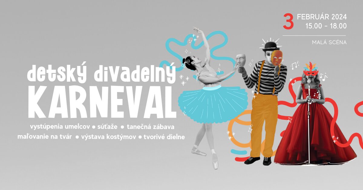 Národné divadlo Košice pozýva deti na karneval