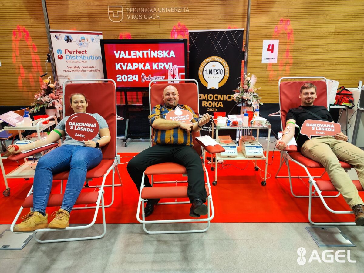 Valentínsky mobilný odber prilákal desiatky prvodarcov