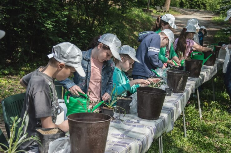 Najmenší návštevníci botanickej záhrady. Foto: Archív Botanickej záhrady UPJŠ v Košiciach