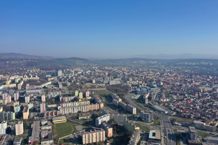 Košice pohľad na sídlisko