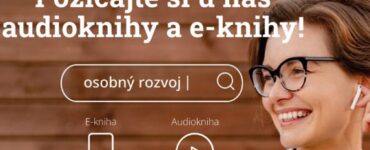 plagát audioknihy knižnice