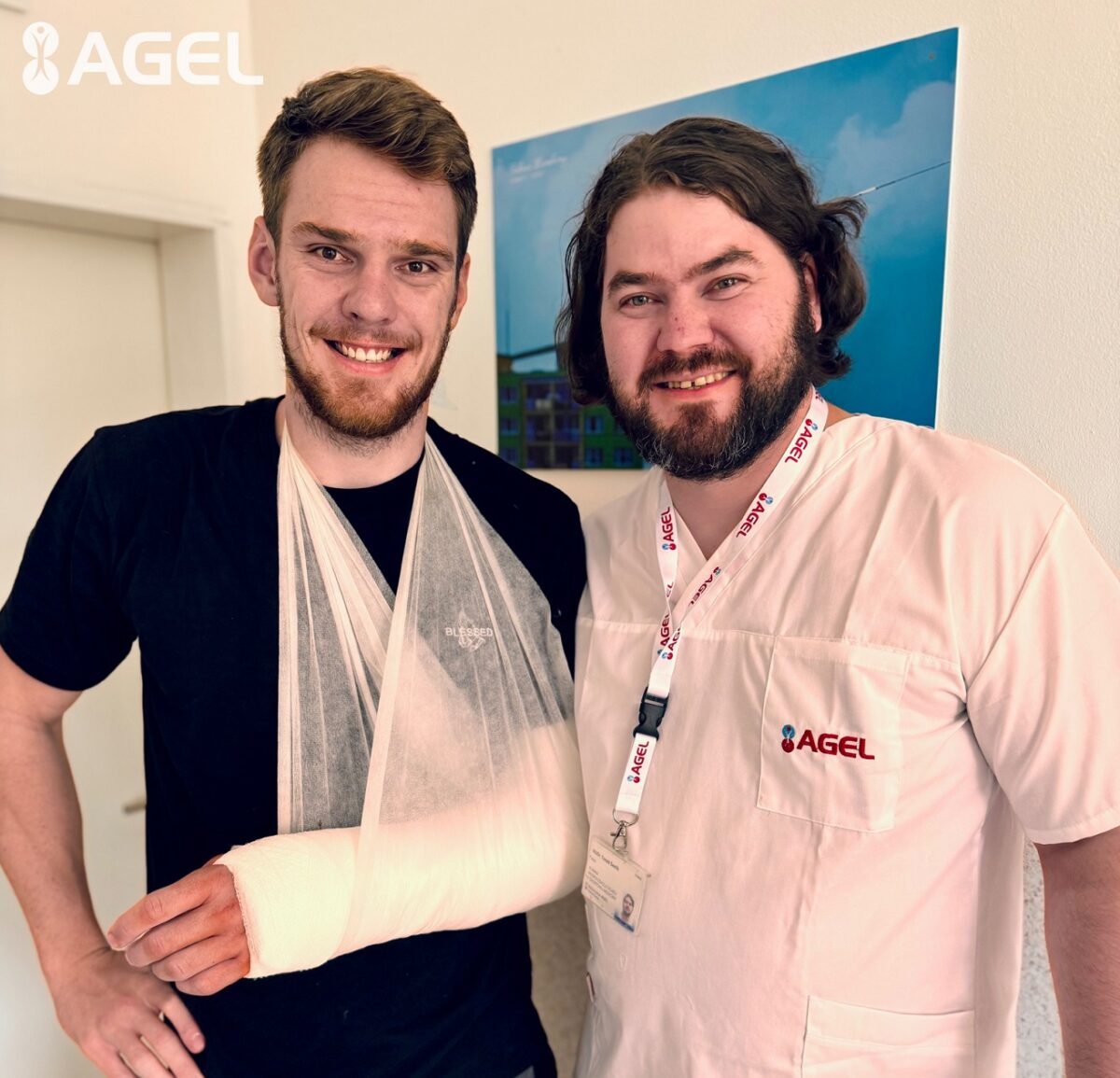 Kajakár Adam Botek absolvoval v Nemocnici AGEL Košice-Šaca operáciu zápästia