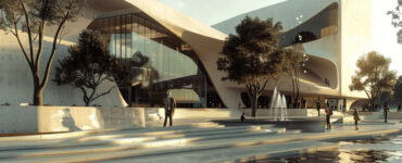 ilustračná vizualizácia Centrum tradičnej kultúry