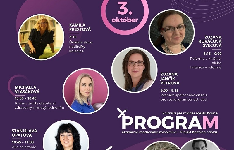 Akadémia moderného knihovníka 2024 je bezplatný webinár nielen pre pedagógov a knihovníkov