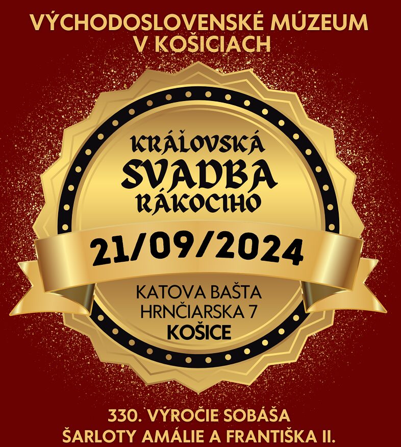 Východoslovenské múzeum pozýva Košičanov na veľkolepú Rákociho svadbu