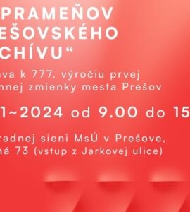 777. výročie Prešov