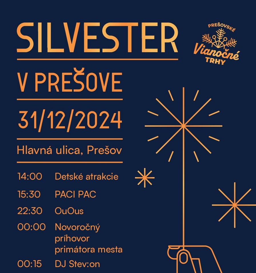 Silvester v Prešove poteší i deti, ktoré čaká množstvo atrakcií