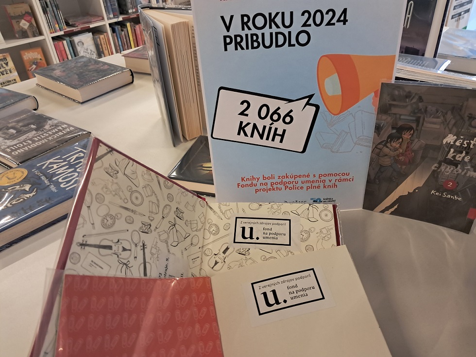 Do košickej knižnice pribudlo vyše 2000 nových kníh