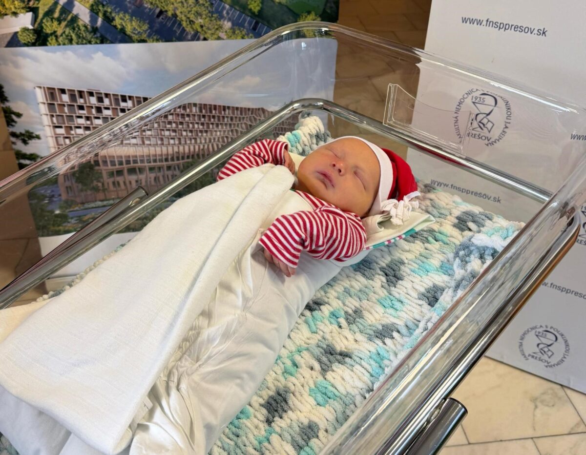 Prvým Prešovčanom roka 2025 je Nicolas