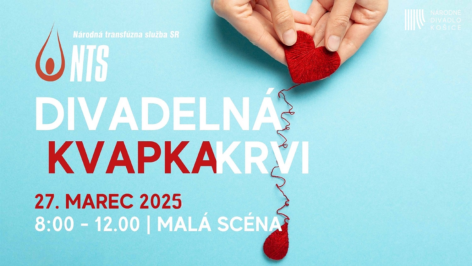 Oslávte Svetový deň divadla  tradične netradične dobrým skutkom