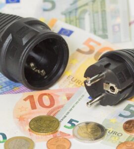 ilustračka peniaze a elektrika