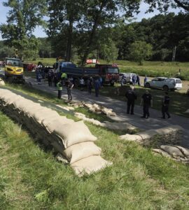 Protipovodňové cvičenie, civilná ochrana