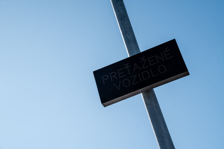 preťaženie vozidla