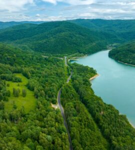 Cyklotrasa Poloniny Trail vedie aj okolím nádrže Starina_foto PSK