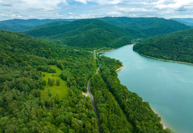 Cyklotrasa Poloniny Trail vedie aj okolím nádrže Starina_foto PSK