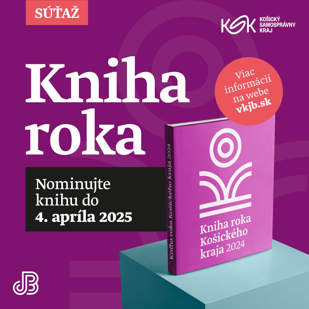 Štartuje súťaž o cenu Kniha roka Košického kraja 2024