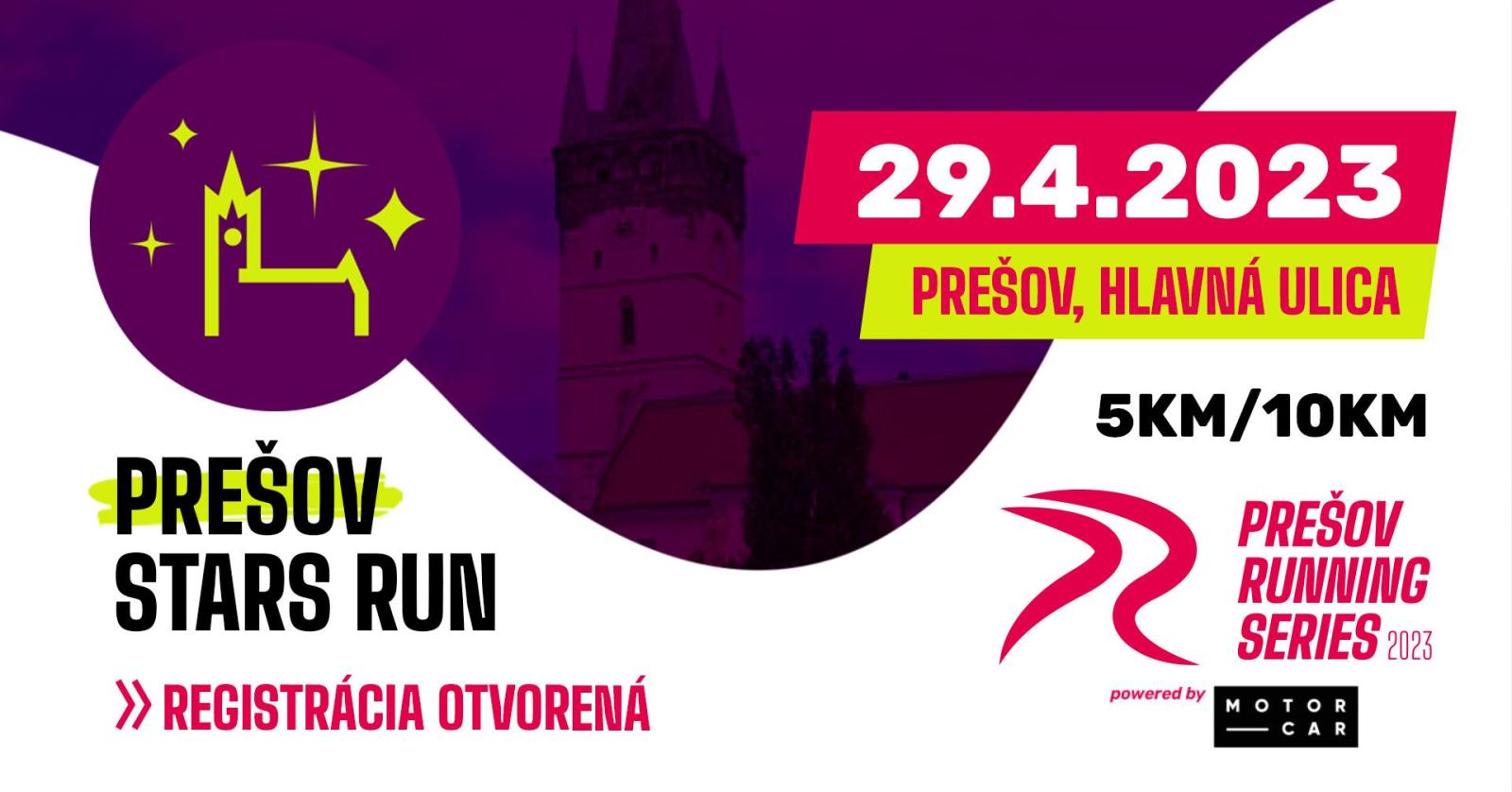 Prešov Running Series 2025 štartuje hviezdnym behom