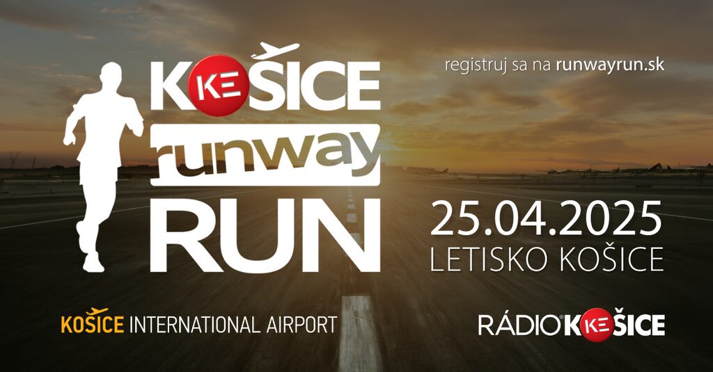 Staňte sa súčasťou Košice Runway Run-u