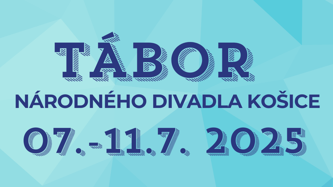 Národné divadlo Košice chystá letný tábor pre najmenších