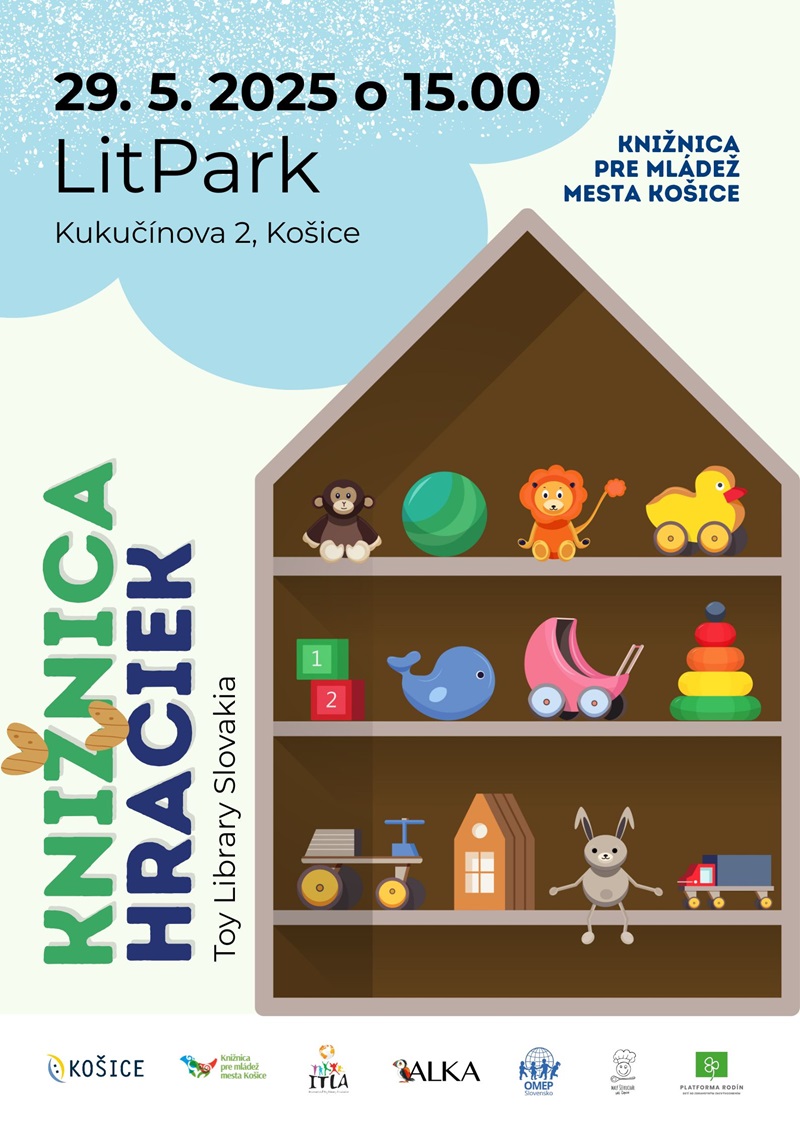 Vzniká prvá Knižnica hračiek v Košiciach