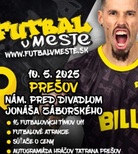futbal v meste