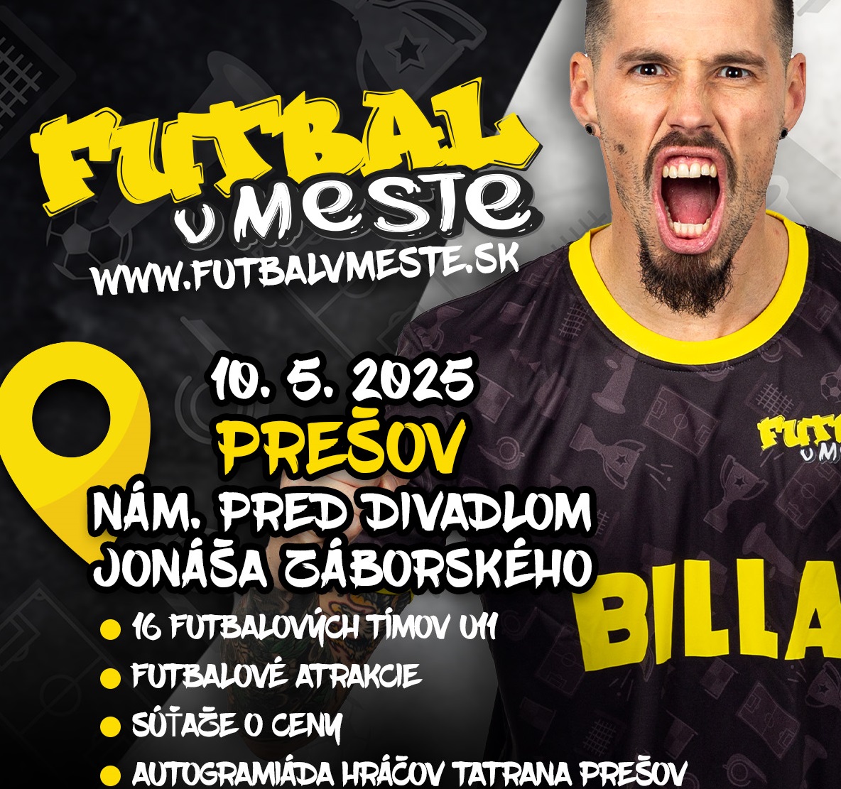 Futbal v meste, futbal v Prešove