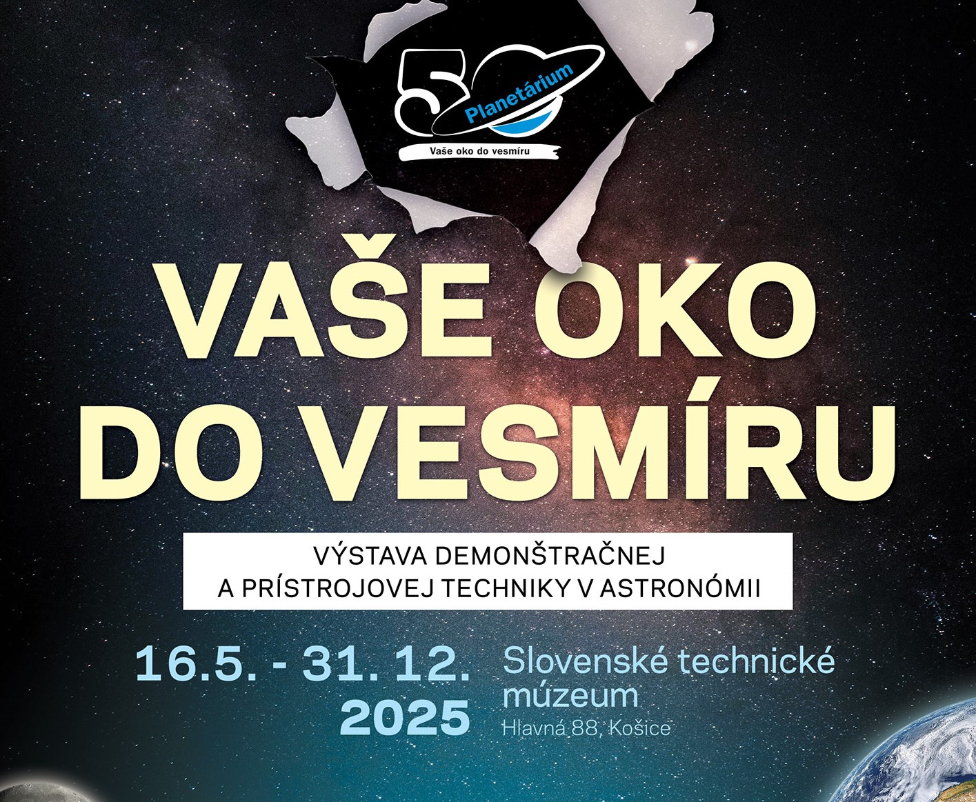 Technické múzeum prichádza s unikátnou výstavou o planetáriu
