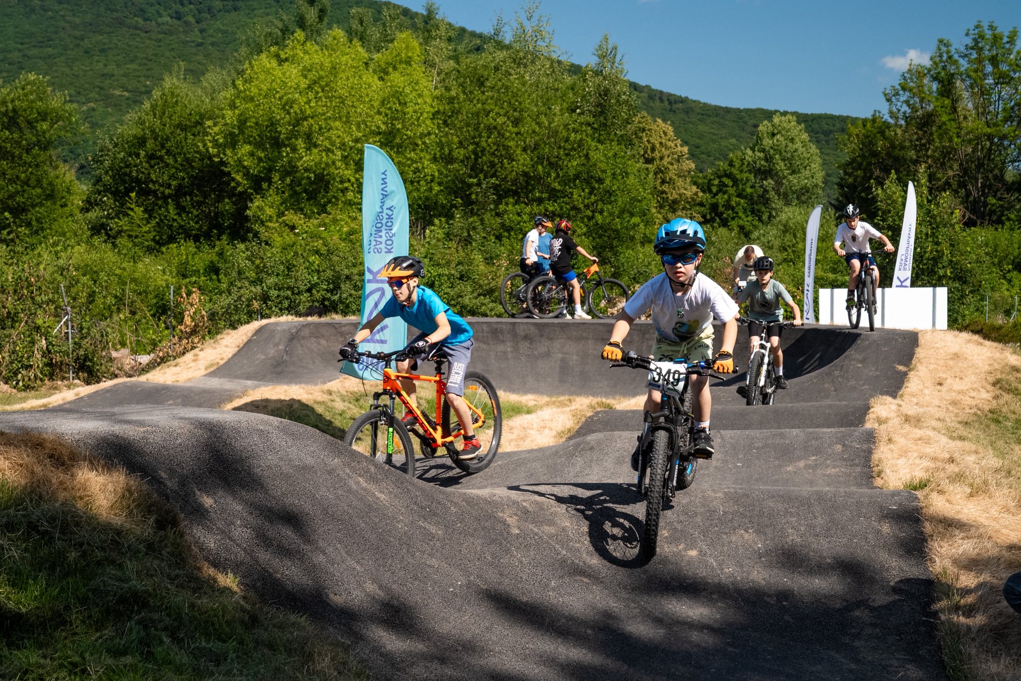 Košická župa otvorila v Rožňave svoj tretí pumptrack