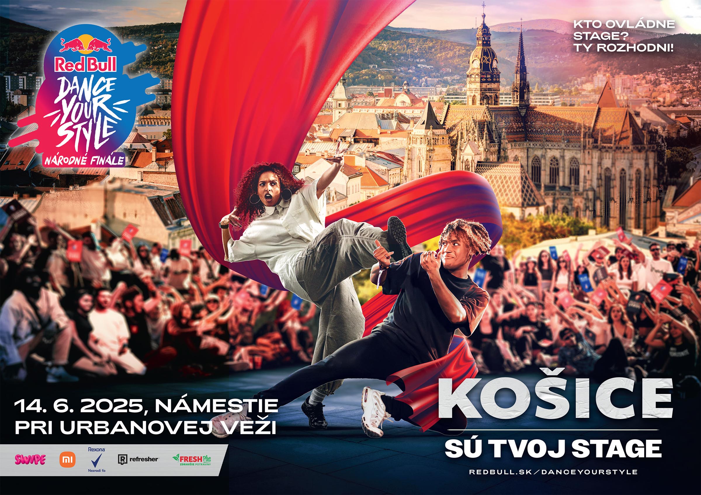 Národné finále Red Bull Dance Your Style mieri do Košíc! Víťaz získa letenku na svetové finále v LA