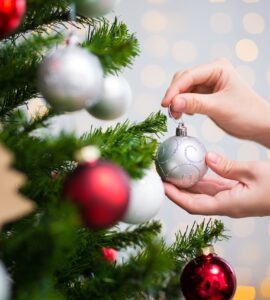 stromček zdobenie
