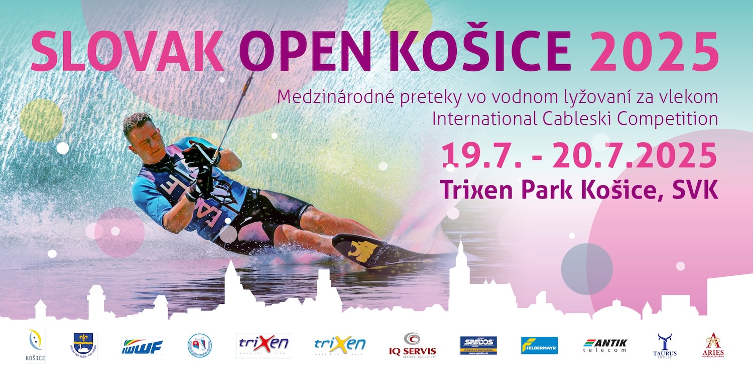 Slovak Open 2025 sľubuje víkend plný špičkových výkonov vo vodnom lyžovaní
