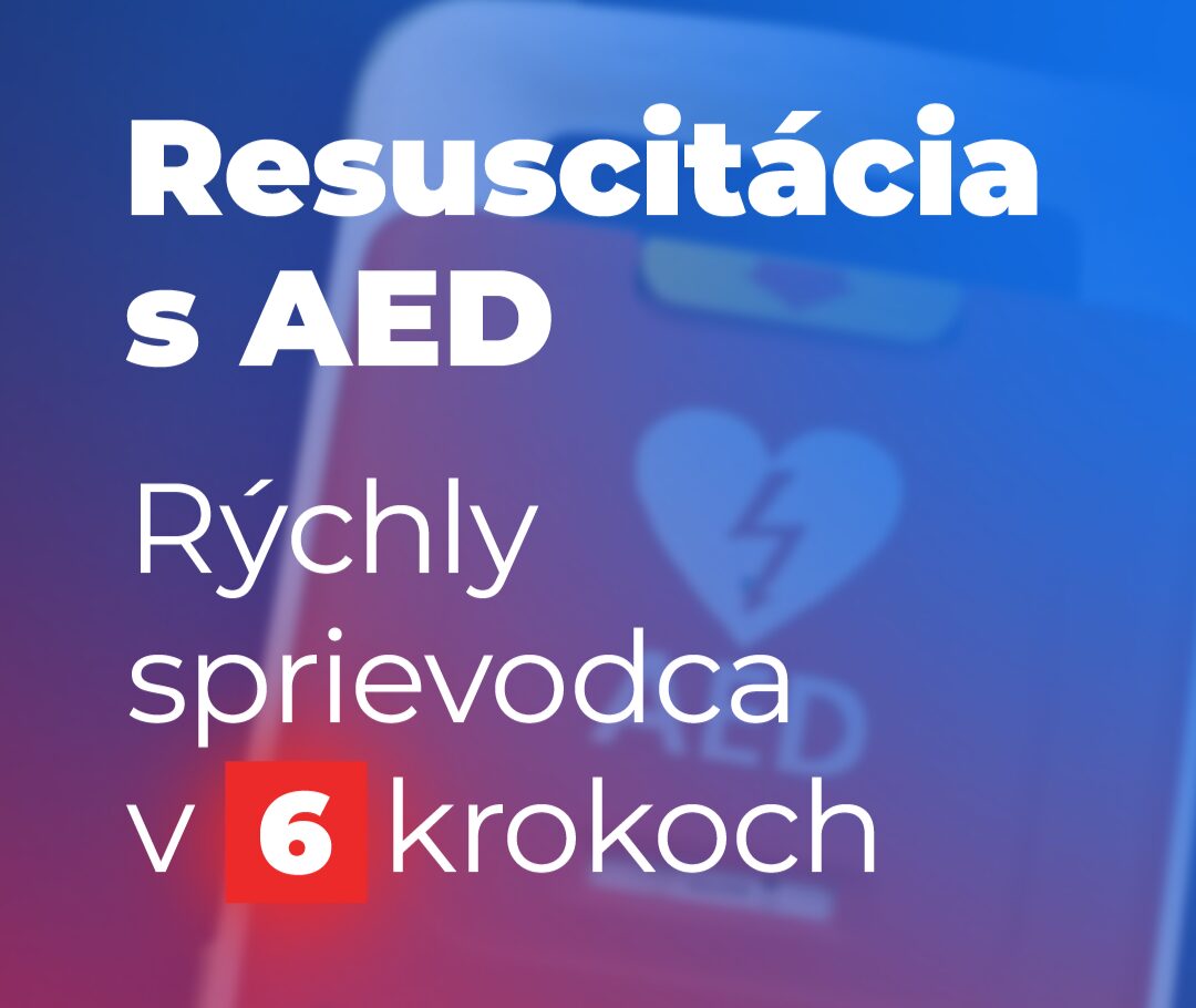 Správne použitie defibrilátora môže zachrániť život