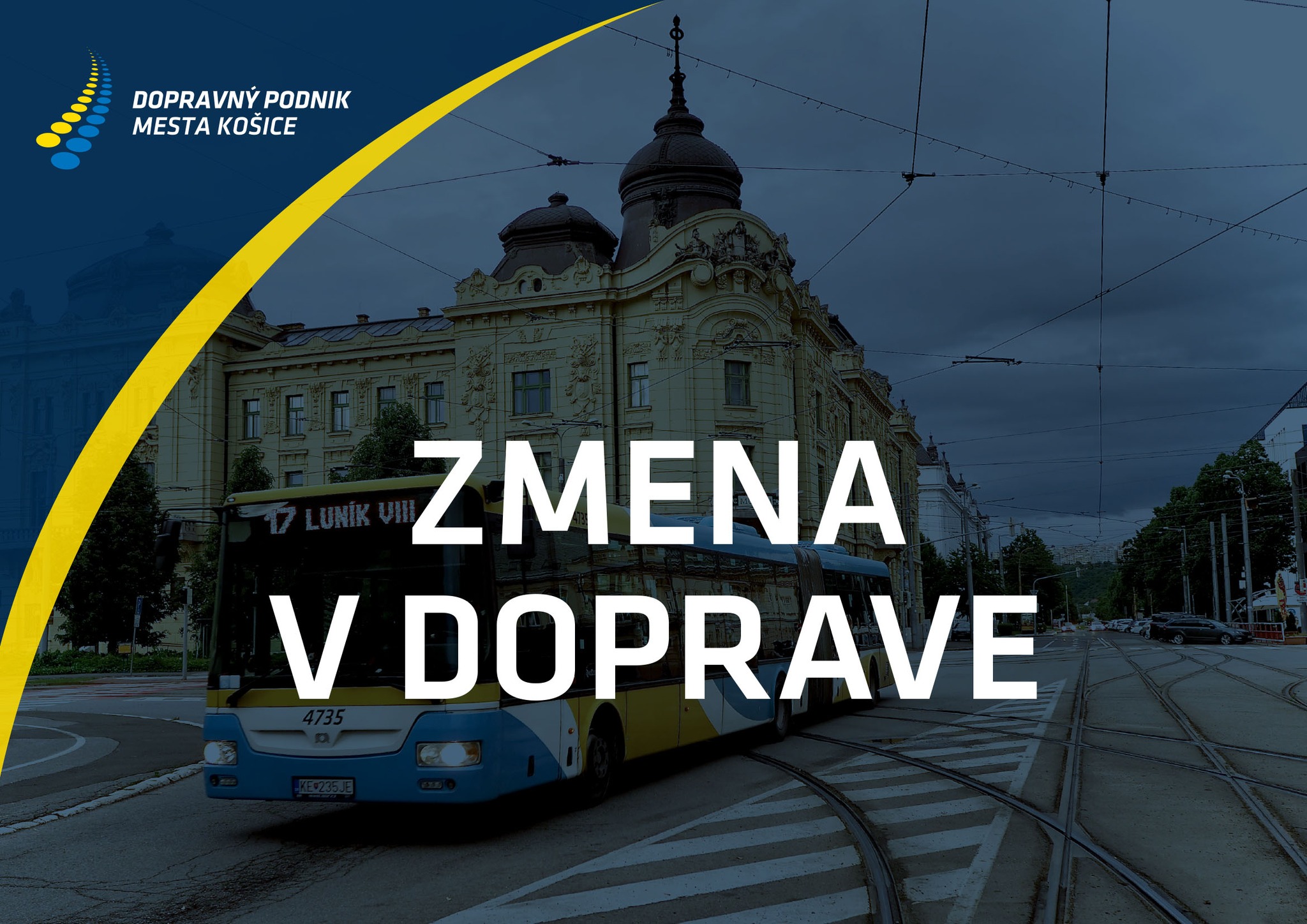 Košičania, pozor! Od pondelka sa presúvajú dve autobusové zastávky