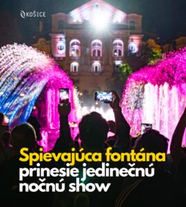 šou Spievajúca fontána